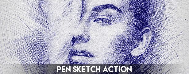 Tech Sketch Photoshop Action - 30