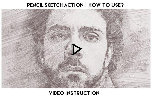 Pencil Sketch Photoshop Action - 1