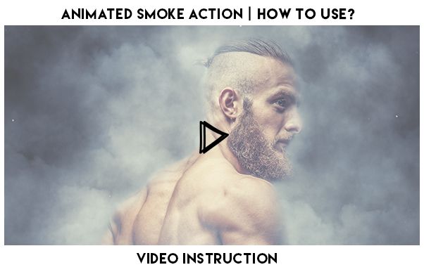 Animated Smoke Photoshop Action - 45
