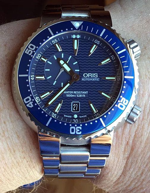 oris small second hand