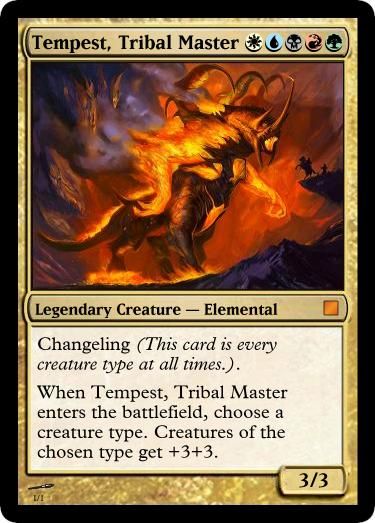 Tempest, Tribal Master