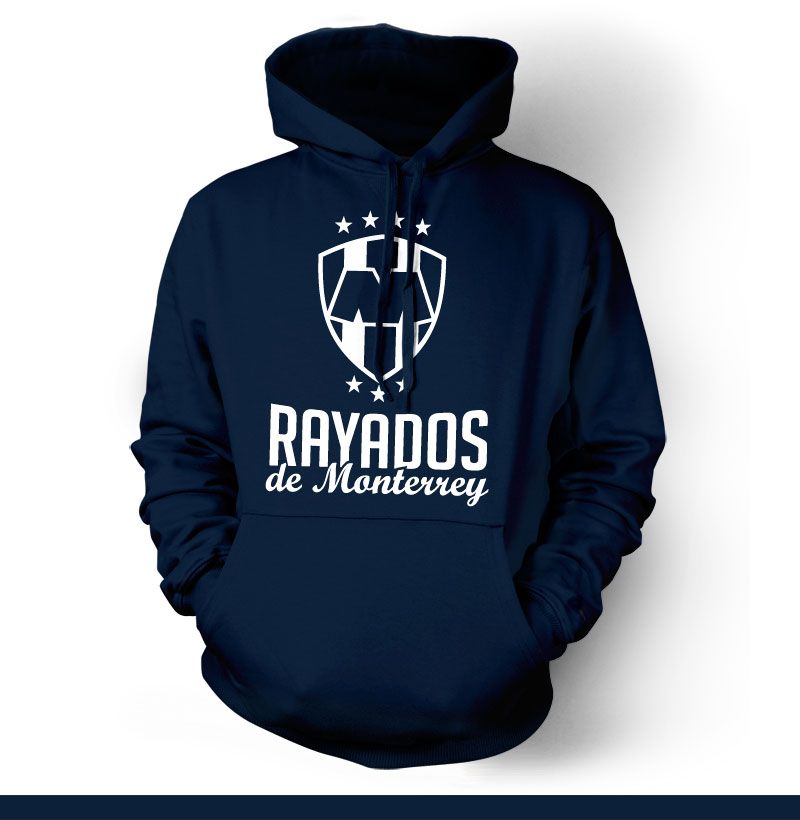 Rayados Sweatshirt Hoodie Hoody Sudadera Mexico Liga MX Monterrey
