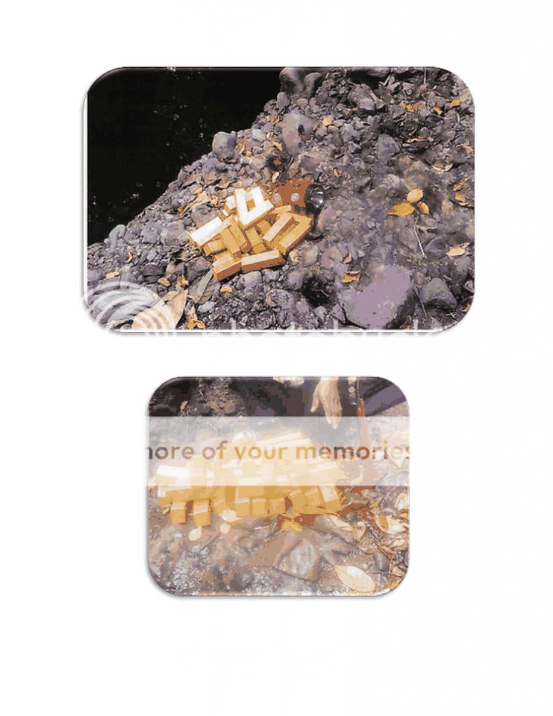 ketulan emas yang ditemui di Lahad Datu