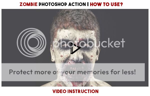 Zombie Photoshop Action - 1