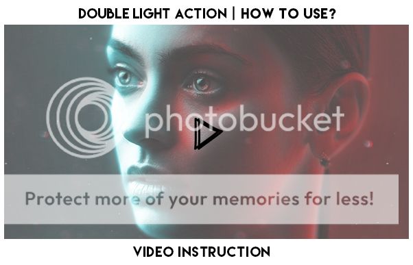 Double Light Photoshop Action - 1