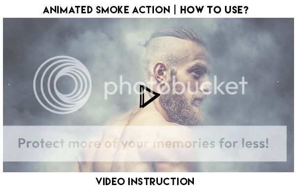 Animated Smoke Photoshop Action - 45