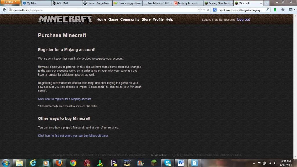 Minecraft/Mojang Account Problem - Mojang Account / Minecraft.net Support -  Archive - Minecraft Forum - Minecraft Forum