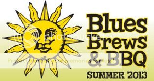 Blues, Brews, and BBQ logo