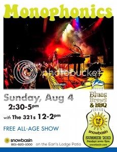 blues brews and bbq flier