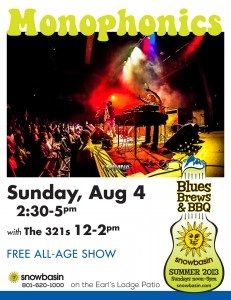 blues brews and bbq flier