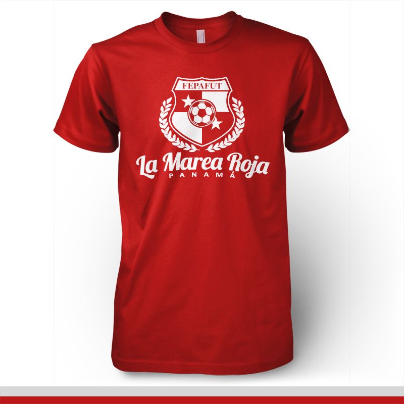 Seleccion de Panama Futbol Soccer T Shirt Camiseta Marea Roja | eBay